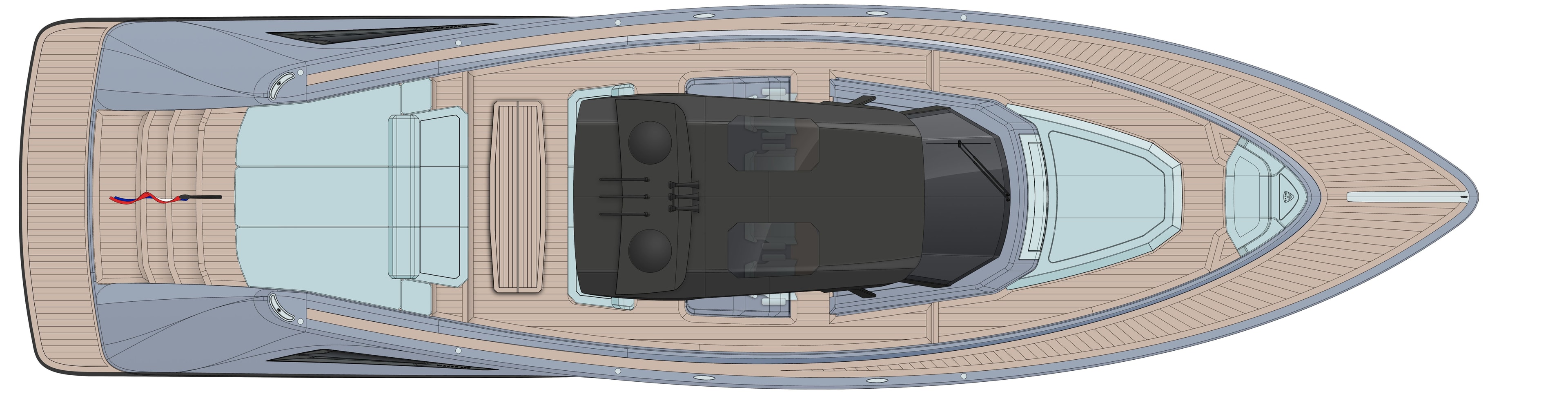 Wajer 55s Top View Roof