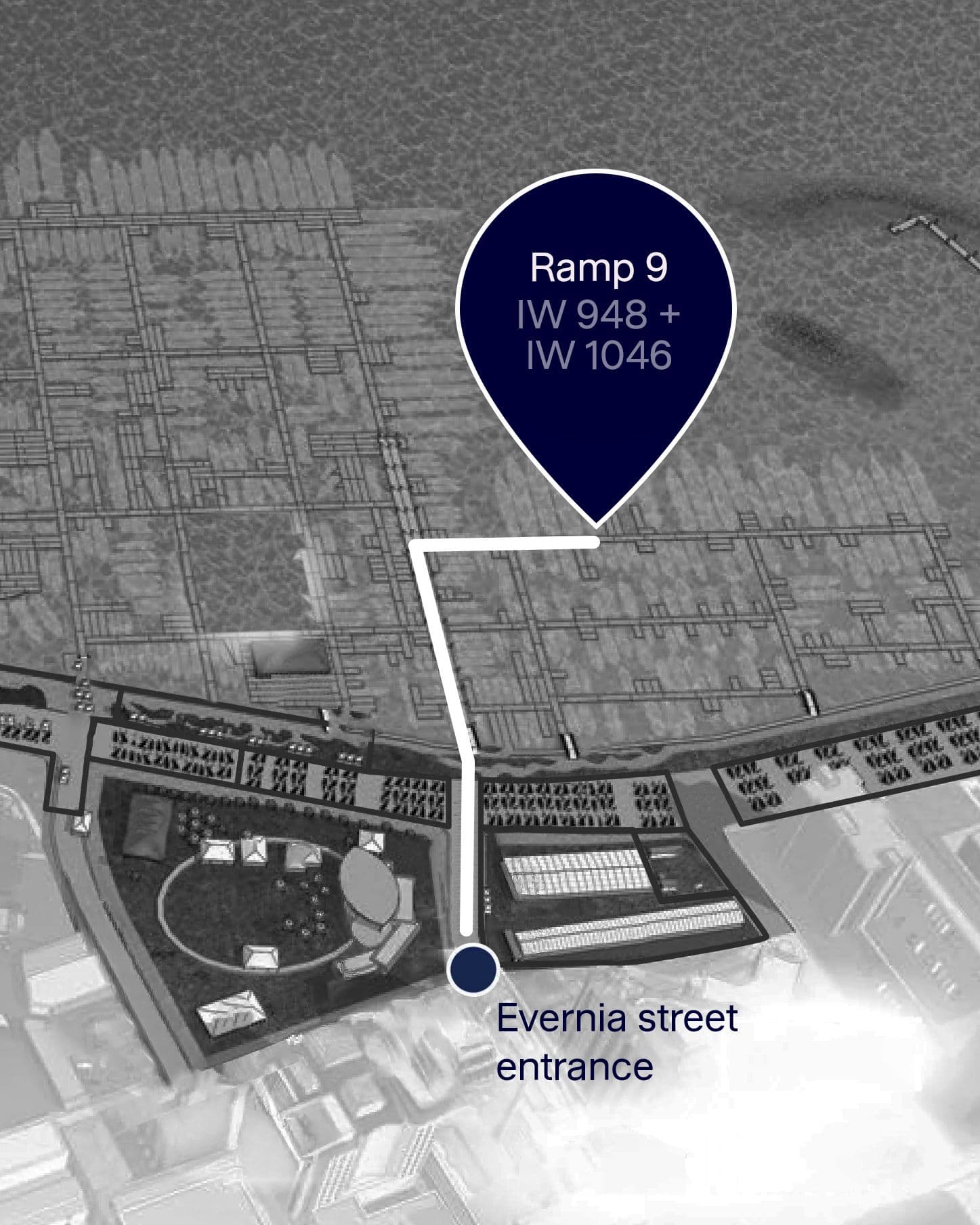 Wajer Palm Beach International Boat Show 2025 PBIBS stand location map