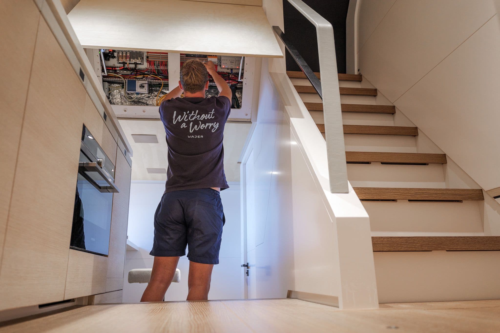 Wajer 77 maintenance crew technical service care fix