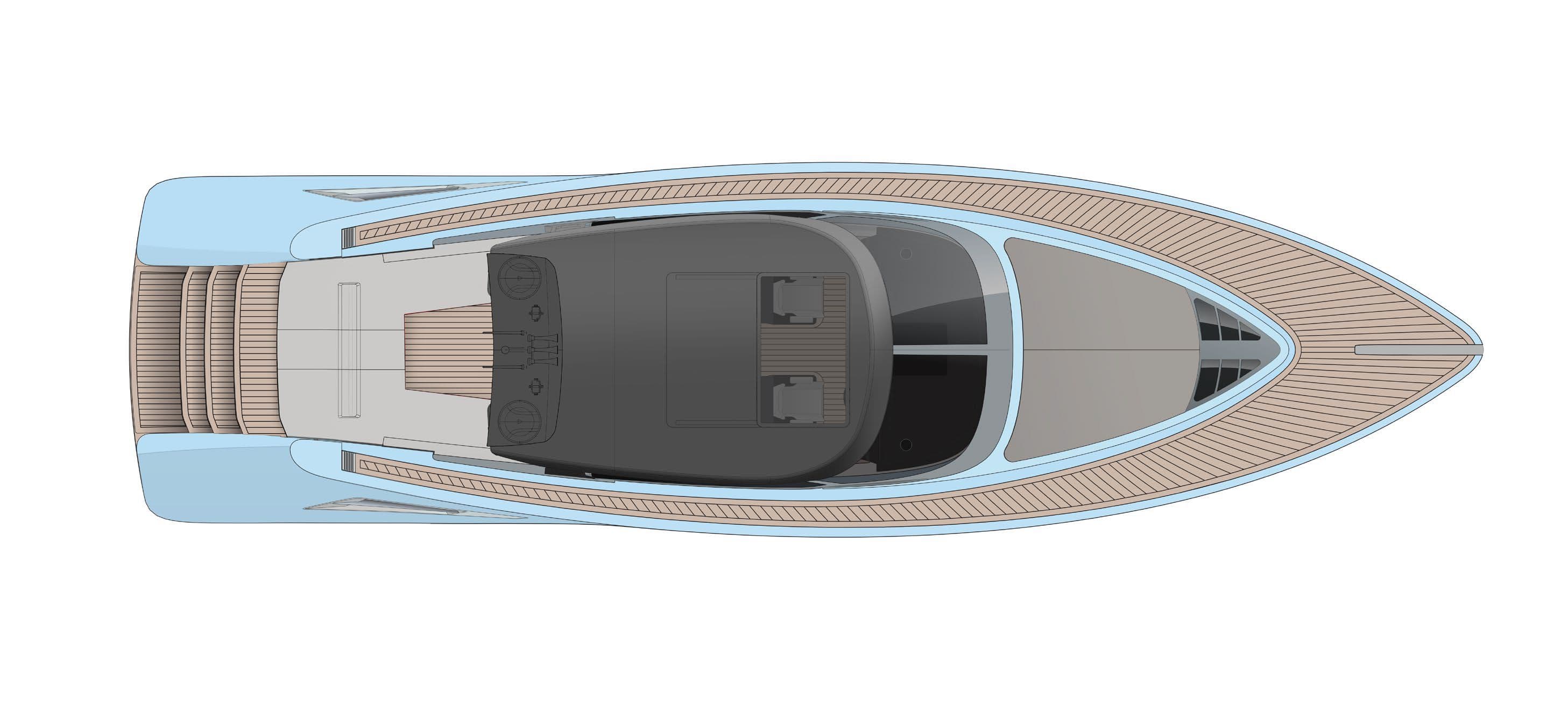 Wajer 55HT topview with roof