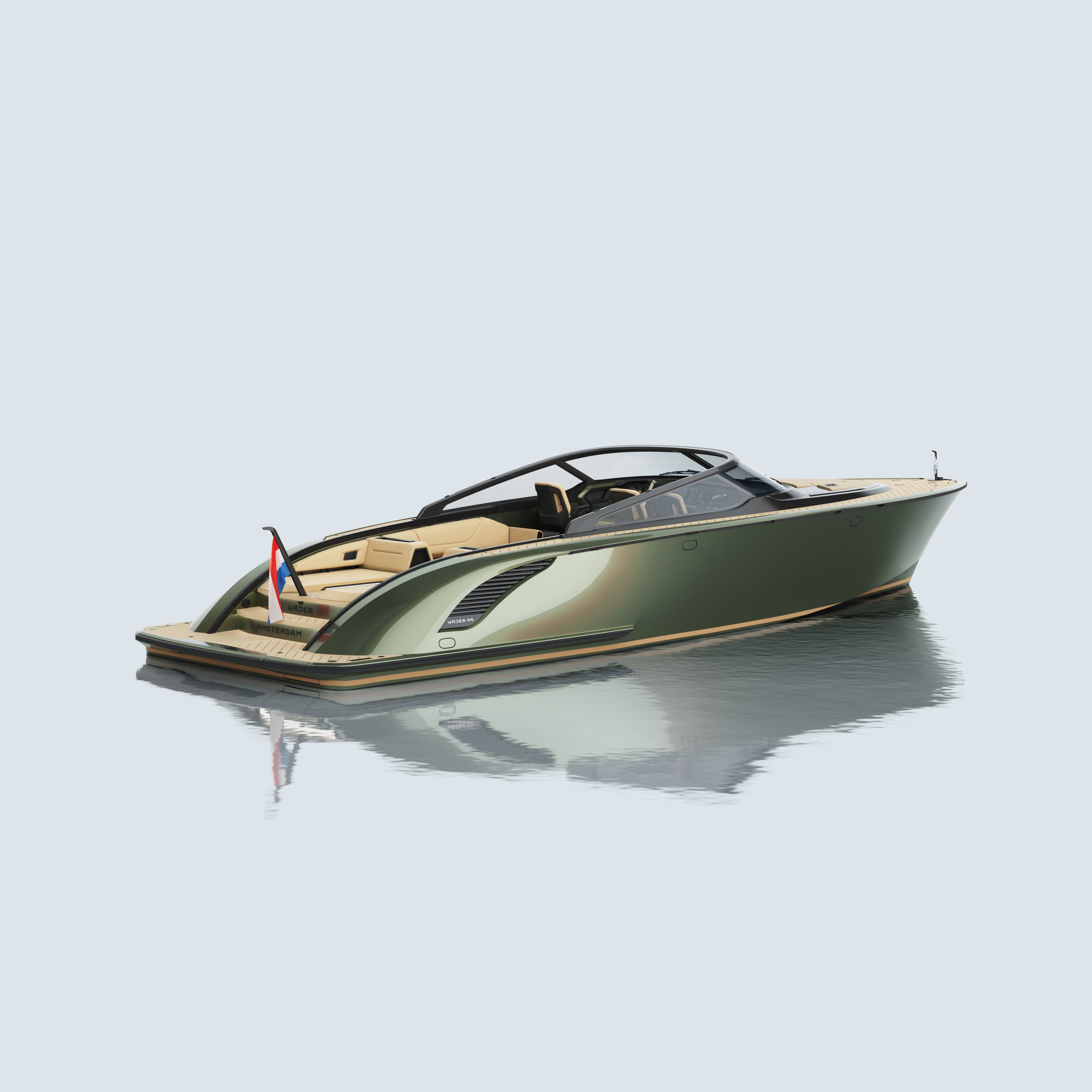 Wajer 44 scroll animation configurator color green