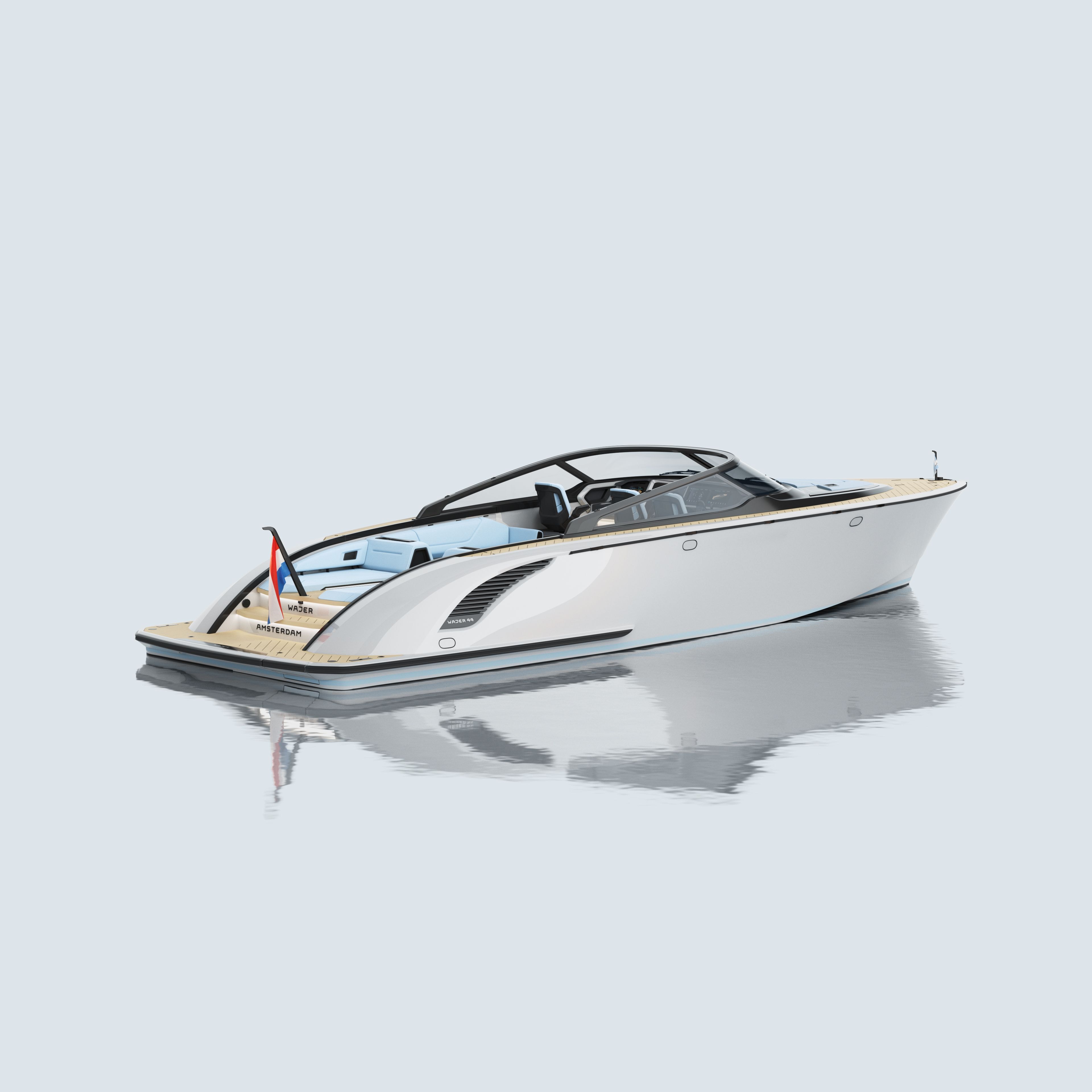 Wajer 44 scroll animation configurator color white