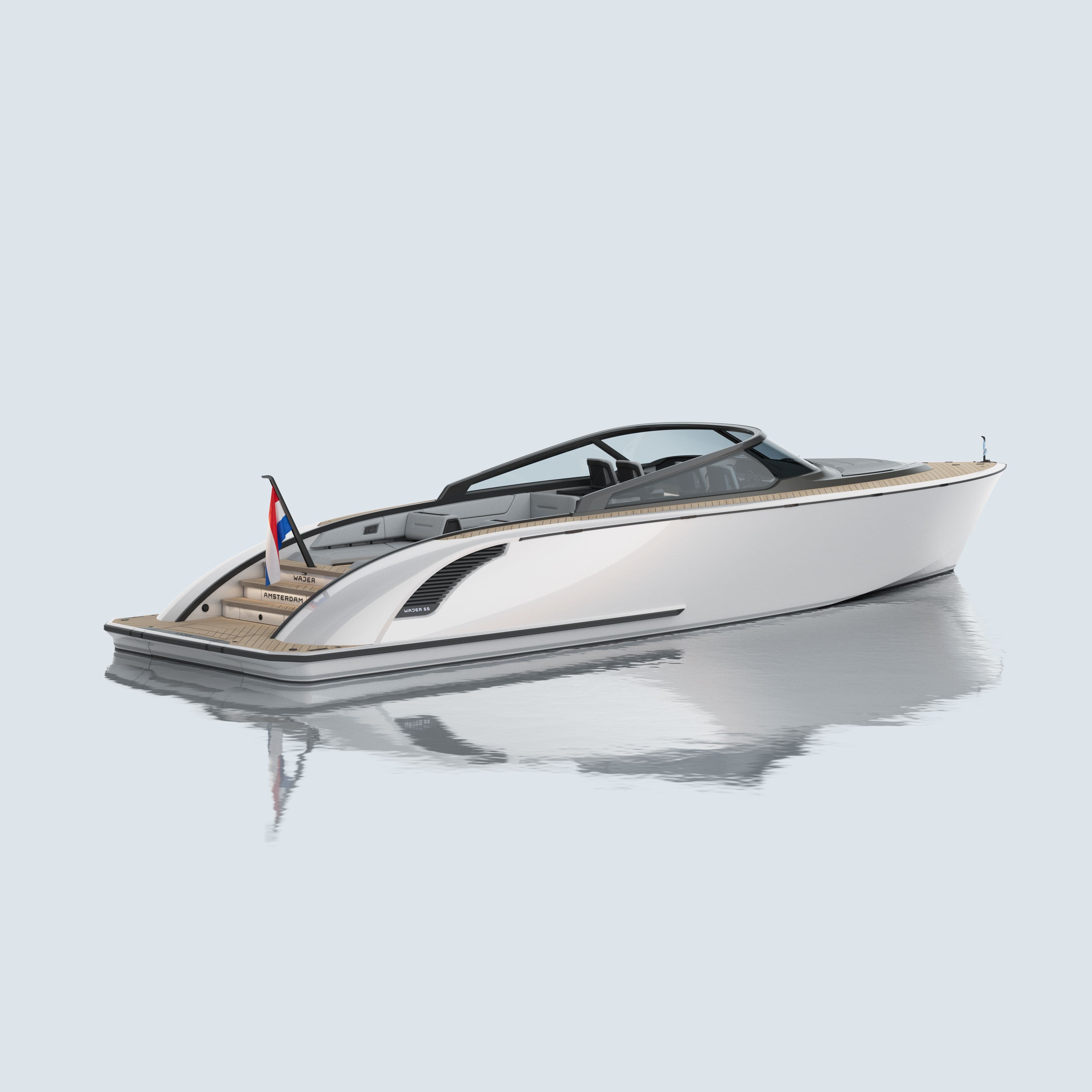 Wajer 55 White Colorway