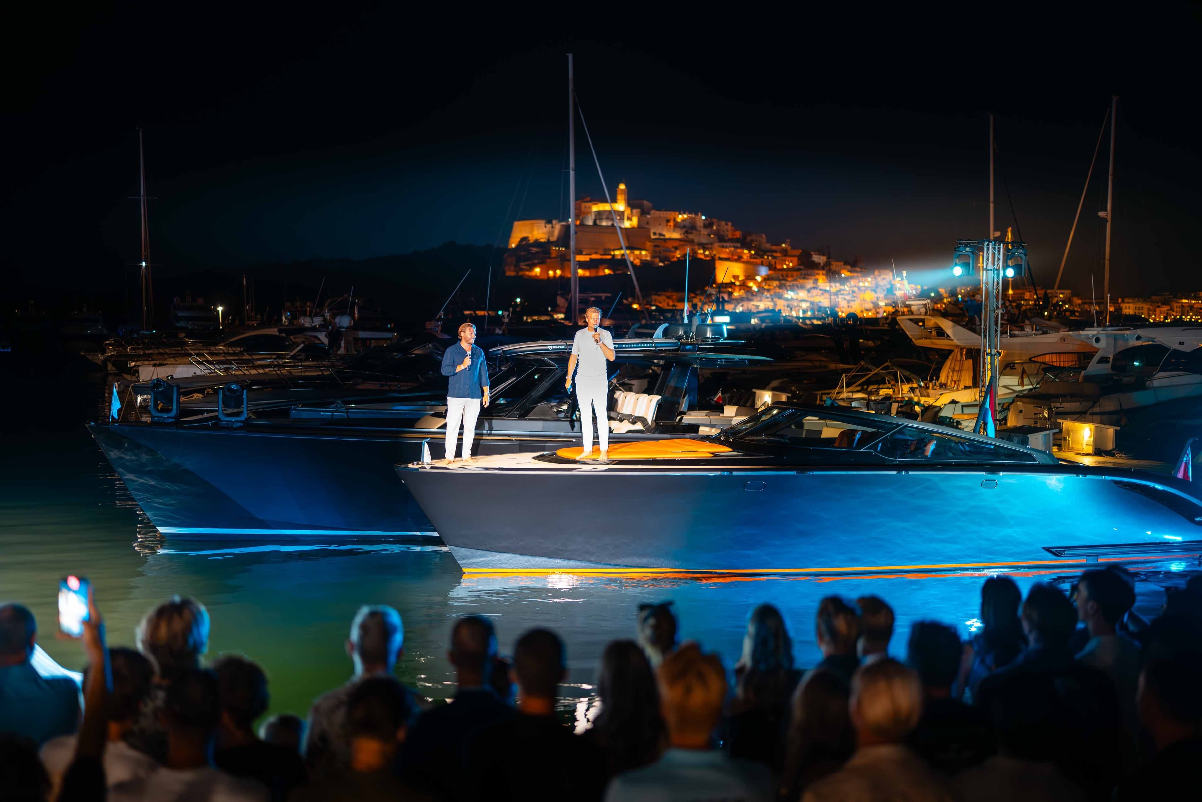 Wajer 44 S launch ibiza daniel dries present owners