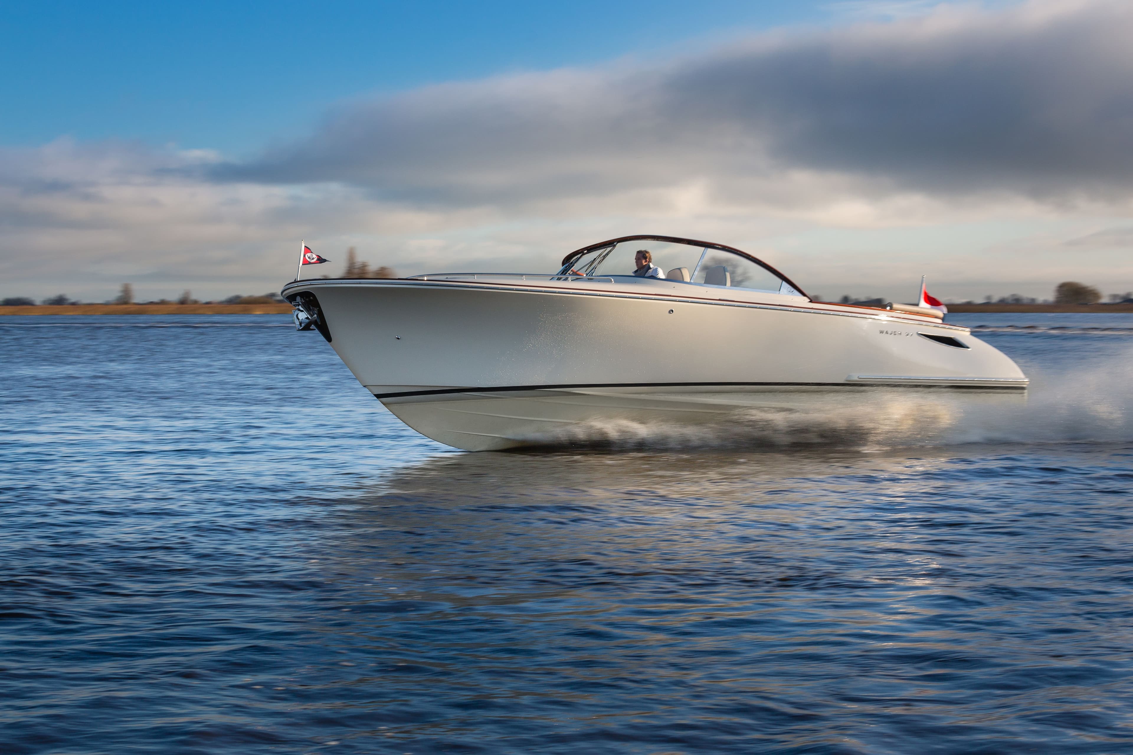 Wajer 37 heritage model Infinity silver