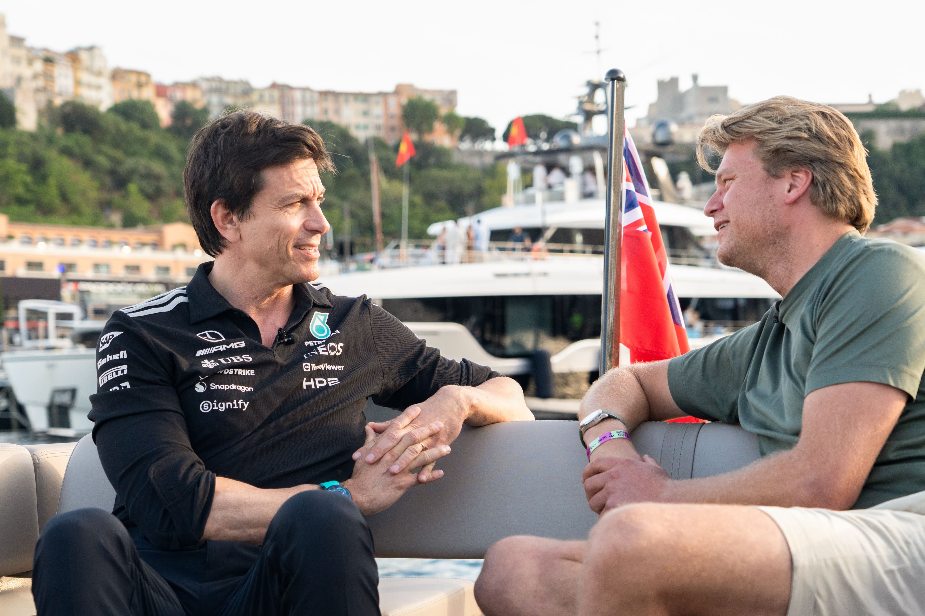 Wajer Toto Wolff Dries Wajer interview Monaco Grand Prix GP 2026
