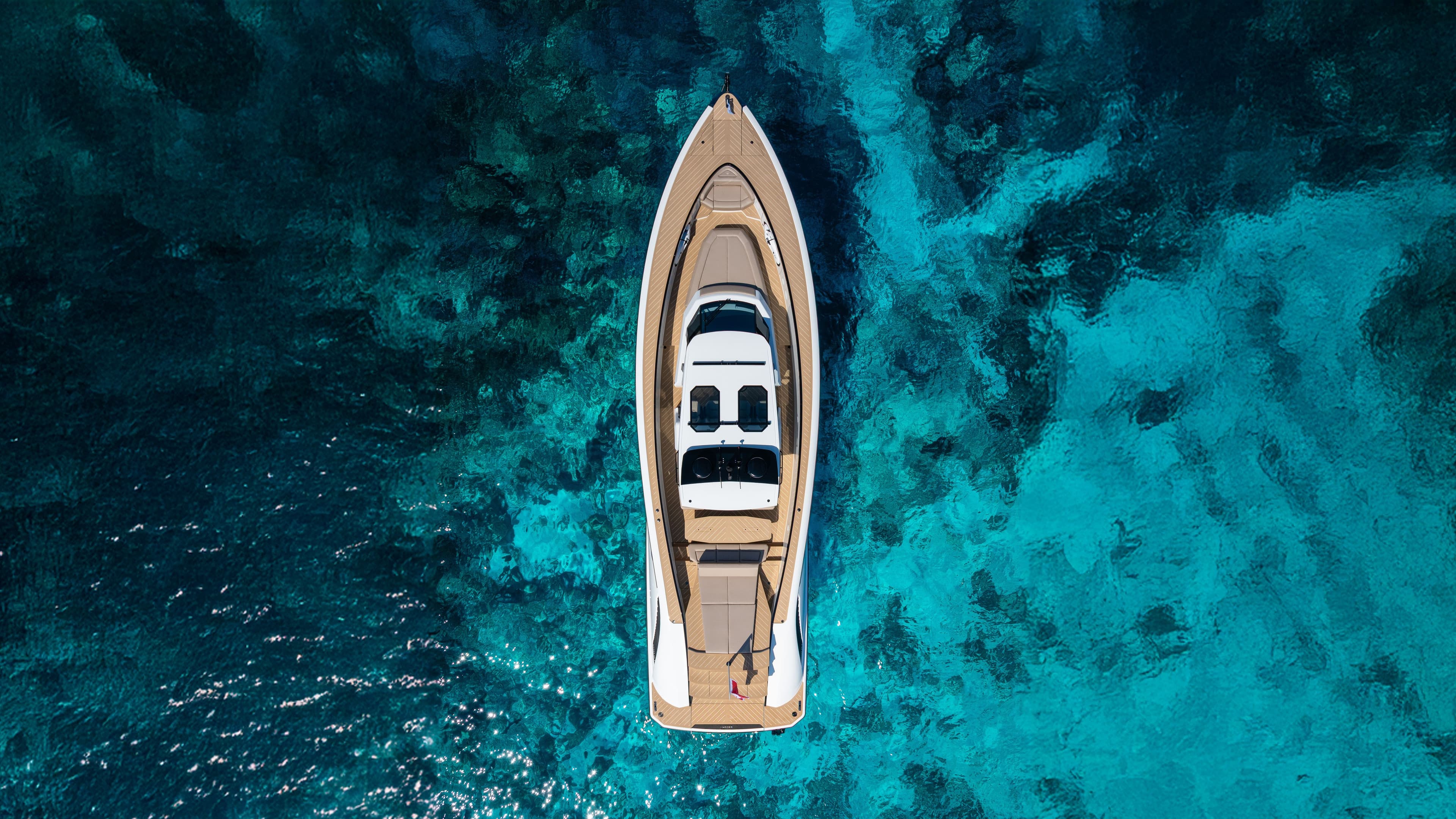Wajer 55 S malta suerte iii topdown drone topshot widescreen